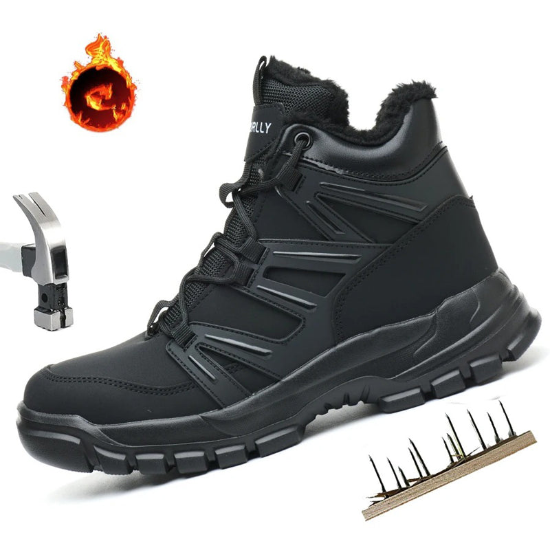 Hochtop anti-zersplitterung sicherheitsschuhe