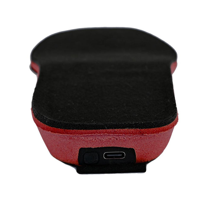 Beheizbare Schuheinlagen : Usb-beheizte schuh-einlegesohlen fernbedienung 4.2V 2100mAH