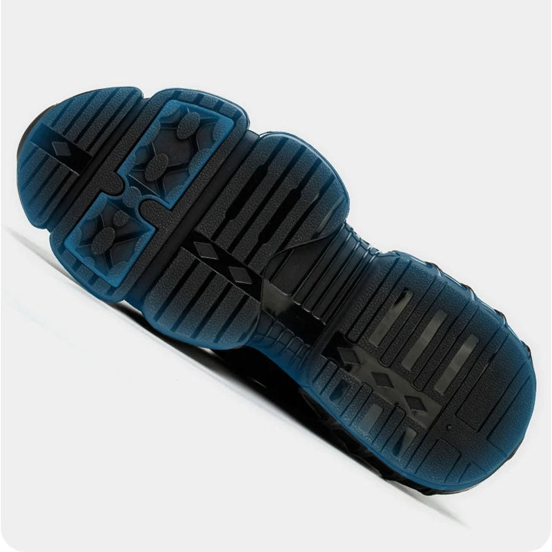 Unzerstörbare arbeitsschuhe für männer mit schnürsenkel freier technologie