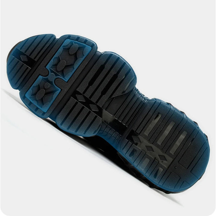 Unzerstörbare arbeitsschuhe für männer mit schnürsenkel freier technologie