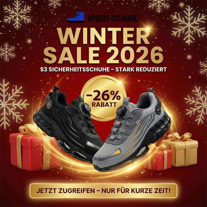 Unzerstörbare sicherheitsschuhe mit drehknopf, Stahlkappen sicherheitsschuhe mit luftblasen